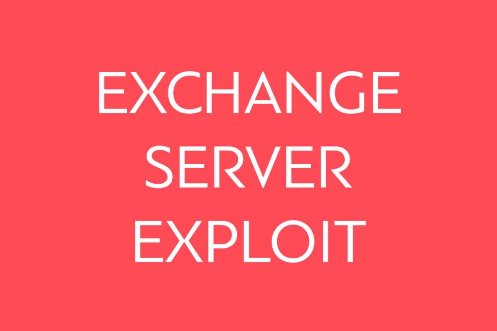 news_Newsletter_Exchange_Server_Exploit